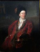 Nicolas de Largilliere Portrait of Jean-Baptiste Forest oil painting reproduction